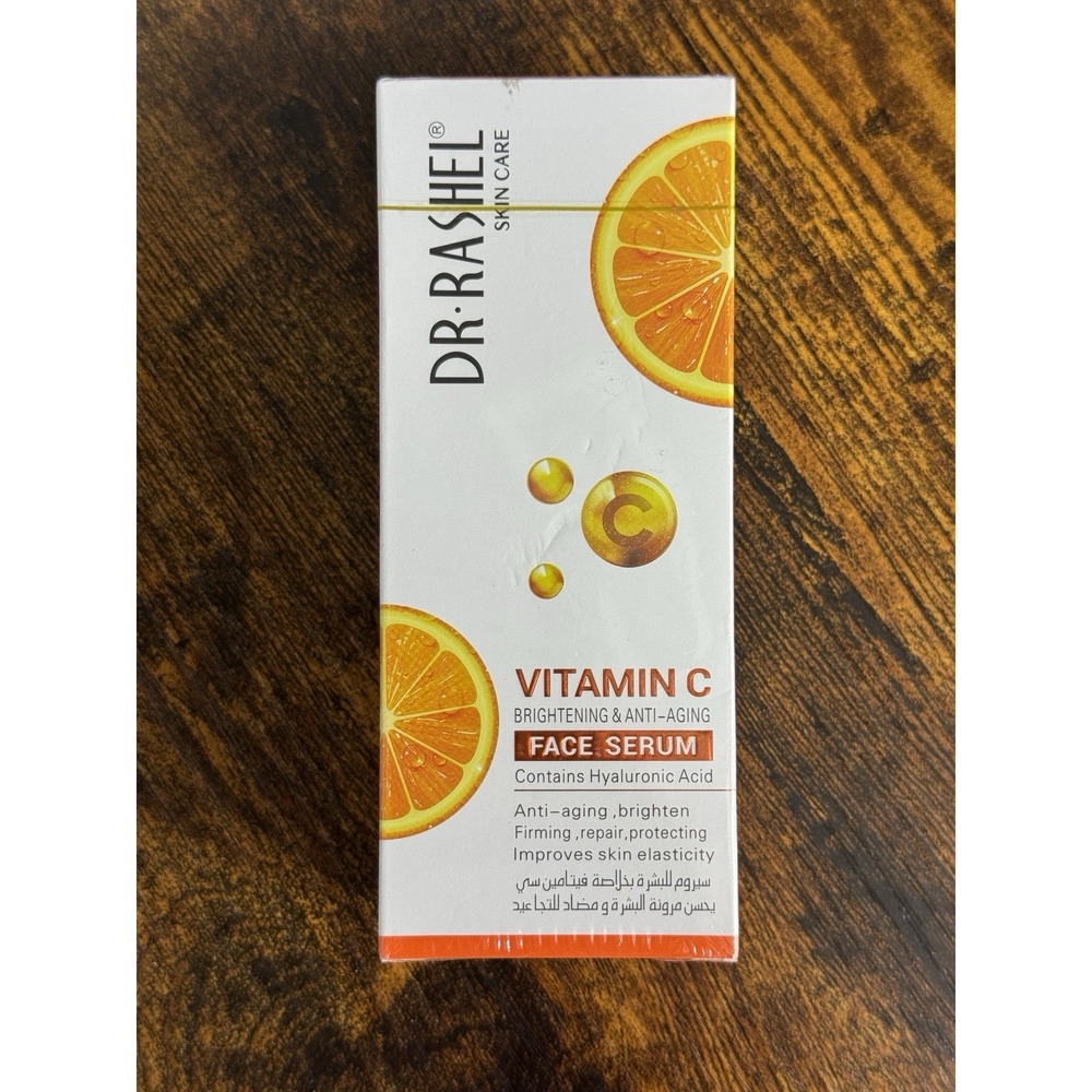 DR.RASHEL Vitamin C Brightening Anti-Aging Face Serum Hyaluronic 50mL EXP 3/28